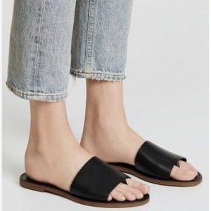 Madewell The Boardwalk Post Slide Sandal size 9.5